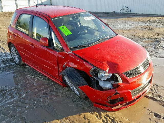 JS2YA5A56B6300445 - 2011 SUZUKI SX4 BASE RED photo 1