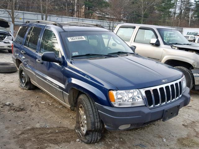 1J4GW48S53C512070 - 2003 JEEP GRAND CHER BLUE photo 1