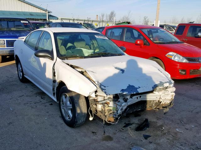 1G3NL52F14C117375 - 2004 OLDSMOBILE ALERO GL WHITE photo 1