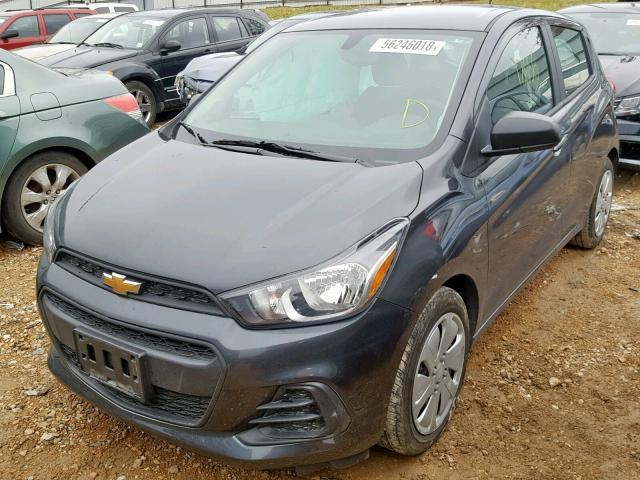 KL8CB6SA5HC762517 - 2017 CHEVROLET SPARK LS GRAY photo 2