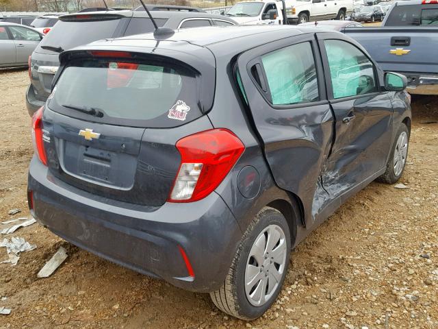 KL8CB6SA5HC762517 - 2017 CHEVROLET SPARK LS GRAY photo 4