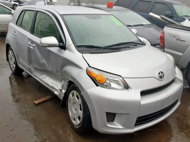 JTKKUPB43E1044915 - 2014 TOYOTA SCION XD SILVER photo 1