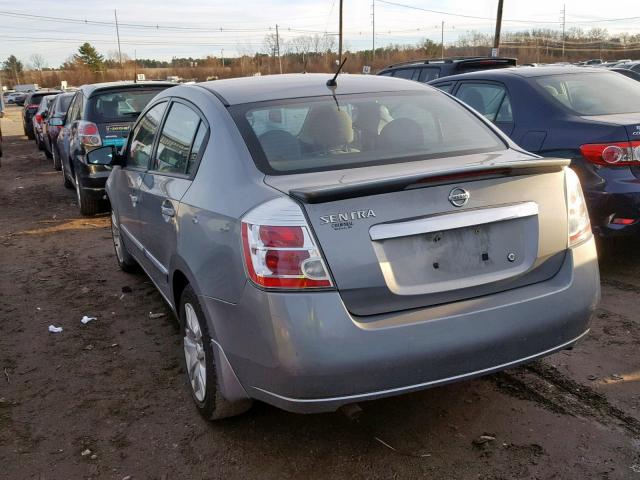 3N1AB6AP2CL748109 - 2012 NISSAN SENTRA 2.0 BLACK photo 3