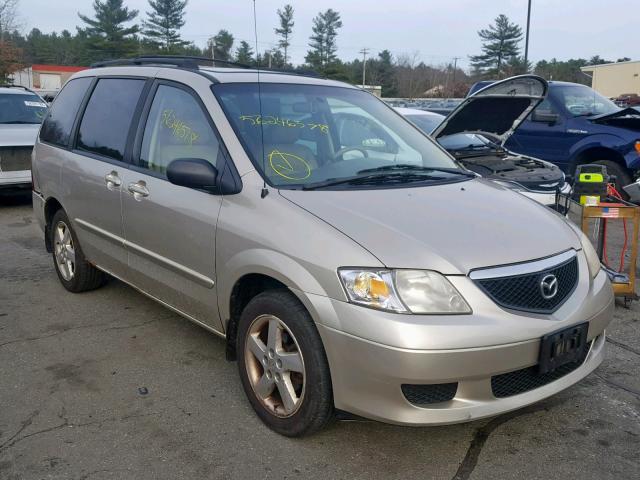 JM3LW28J120321303 - 2002 MAZDA MPV WAGON TAN photo 1