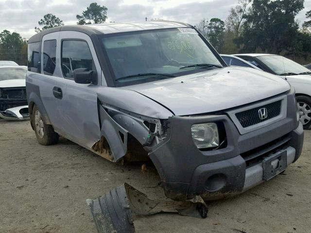 5J6YH28554L003661 - 2004 HONDA ELEMENT EX SILVER photo 1