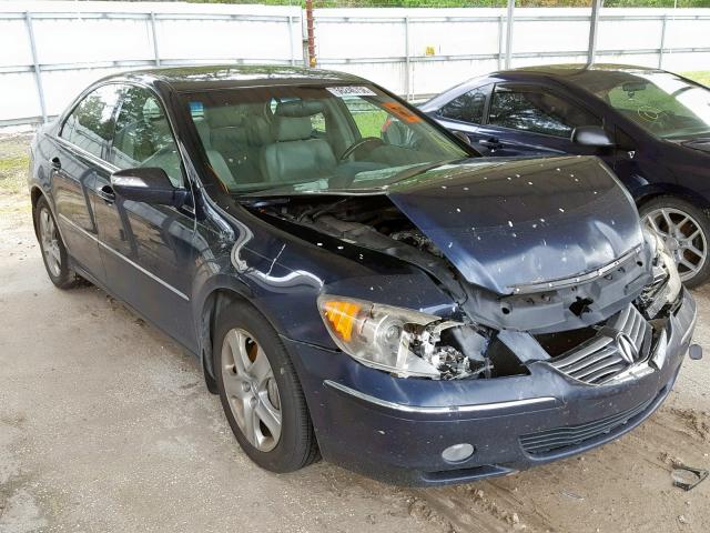 JH4KB16608C003669 - 2008 ACURA RL BLUE photo 1