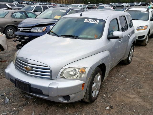 3GNBABFW8BS536260 - 2011 CHEVROLET HHR LT SILVER photo 2