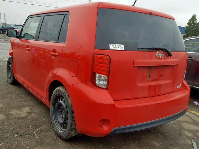 JTLZE4FE9DJ031982 - 2013 TOYOTA SCION XB Қызыл фото 3