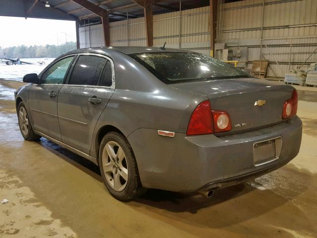 1G1ZH57B89F102962 - 2009 CHEVROLET MALIBU 1LT GRAY photo 3