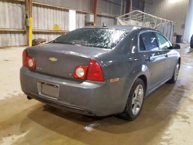 1G1ZH57B89F102962 - 2009 CHEVROLET MALIBU 1LT GRAY photo 4