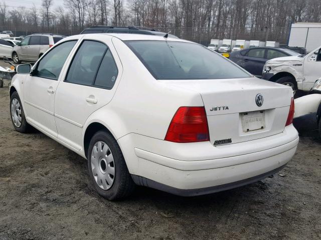 3VWRK69M42M094195 - 2002 VOLKSWAGEN JETTA GL WHITE photo 3