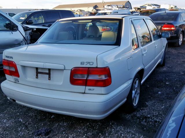 YV1LS56D7X2588535 - 1999 VOLVO S70 GLT WHITE photo 4