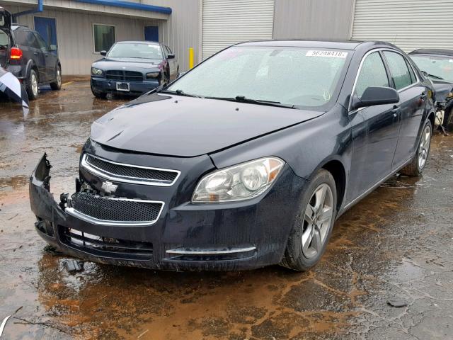 1G1ZC5EB9AF138987 - 2010 CHEVROLET MALIBU 1LT 黑色 照片 2