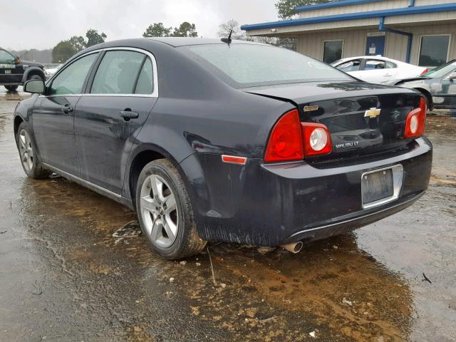 1G1ZC5EB9AF138987 - 2010 CHEVROLET MALIBU 1LT 黑色 照片 3