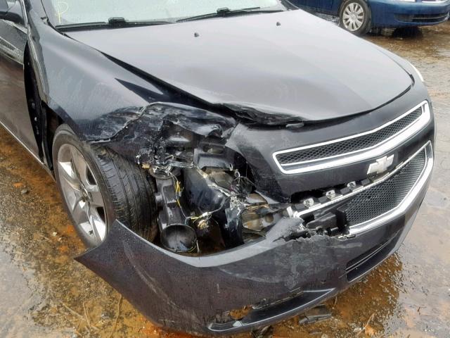 1G1ZC5EB9AF138987 - 2010 CHEVROLET MALIBU 1LT 黑色 照片 9