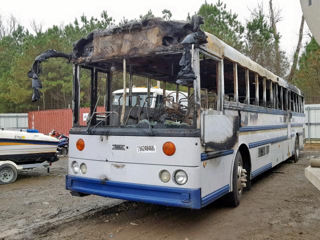 1T7HT4B2X21116399 - 2002 THOMAS SCHOOL BUS BURN photo 2