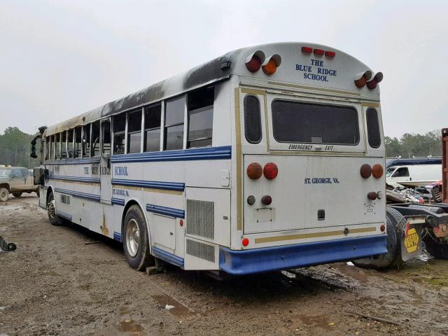 1T7HT4B2X21116399 - 2002 THOMAS SCHOOL BUS BURN photo 3