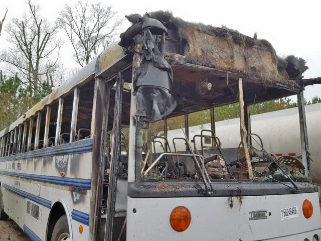 1T7HT4B2X21116399 - 2002 THOMAS SCHOOL BUS BURN photo 9