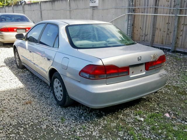 1HGCF86611A059867 - 2001 HONDA ACCORD VAL GRAY photo 3