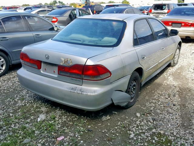 1HGCF86611A059867 - 2001 HONDA ACCORD VAL GRAY photo 4