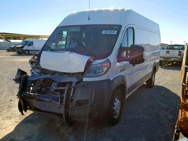 3C6URVJG8JE111587 - 2018 RAM PROMASTER WHITE photo 2