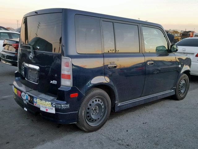 JTLKT334064070197 - 2006 TOYOTA SCION XB Көк фото 4