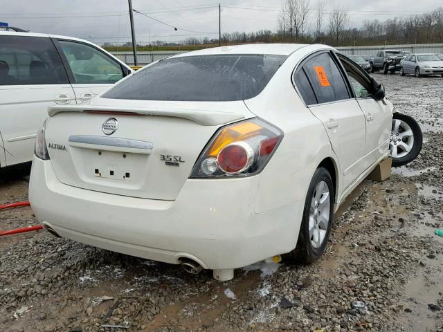 1N4BL21E79C160786 - 2009 NISSAN ALTIMA 3.5 WHITE photo 4