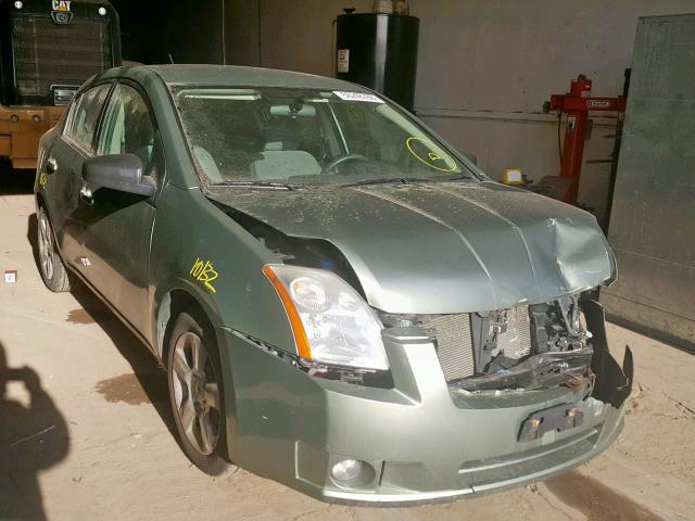 3N1AB61E48L684595 - 2008 NISSAN SENTRA 2.0 GREEN photo 1