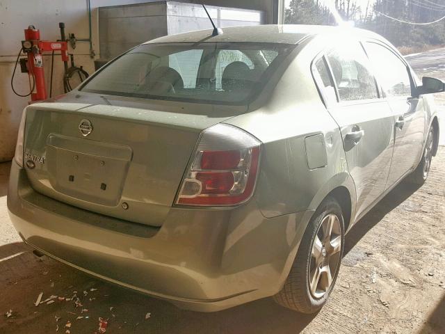 3N1AB61E48L684595 - 2008 NISSAN SENTRA 2.0 GREEN photo 4