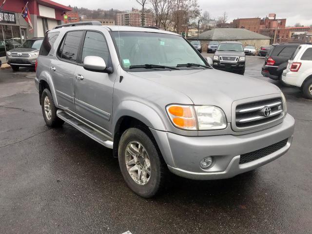 5TDBT48A84S224446 - 2004 TOYOTA SEQUOIA LI SILVER photo 1