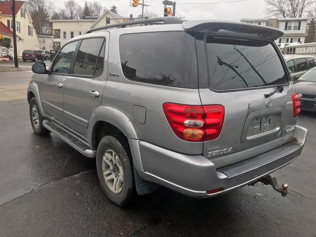 5TDBT48A84S224446 - 2004 TOYOTA SEQUOIA LI SILVER photo 4