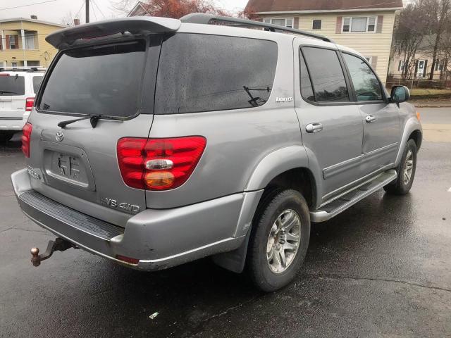 5TDBT48A84S224446 - 2004 TOYOTA SEQUOIA LI SILVER photo 5