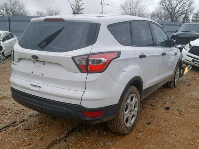 1FMCU0F78HUE94971 - 2017 FORD ESCAPE S WHITE photo 4