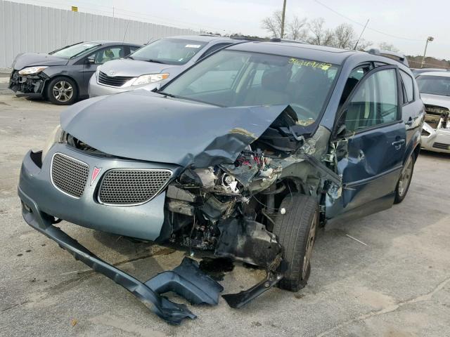 5Y2SL65888Z417844 - 2008 PONTIAC VIBE GRAY photo 2