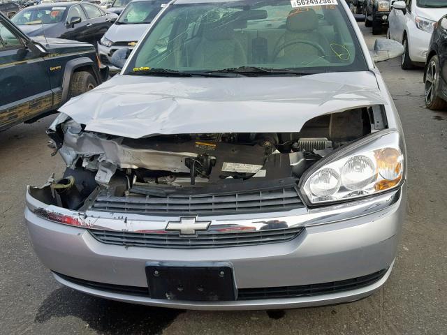 1G1ZT54825F255984 - 2005 CHEVROLET MALIBU LS Күміс фото 9