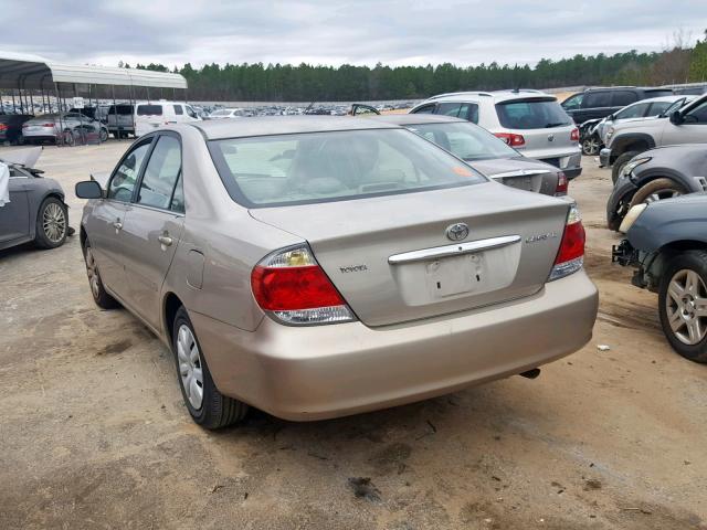 4T1BE32K95U500759 - 2005 TOYOTA CAMRY LE TAN photo 3