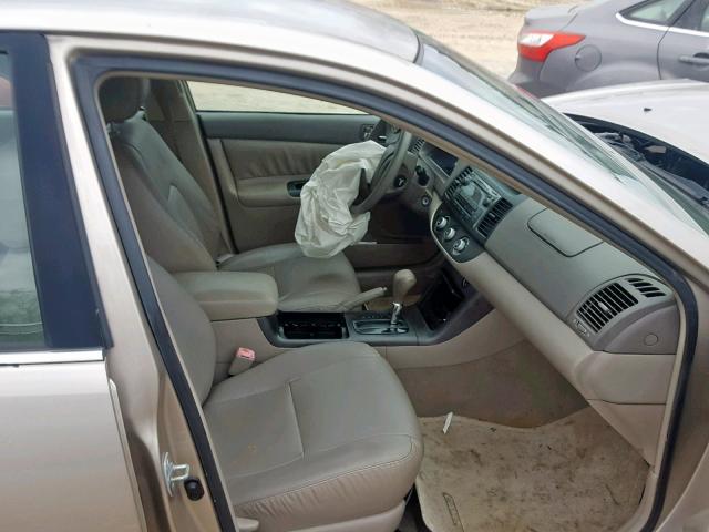 4T1BE32K95U500759 - 2005 TOYOTA CAMRY LE TAN photo 5