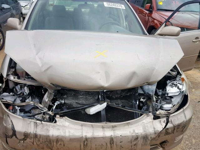 4T1BE32K95U500759 - 2005 TOYOTA CAMRY LE TAN photo 7