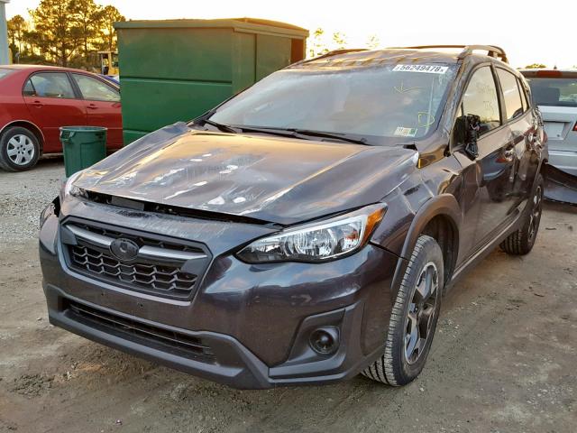 JF2GTAAC6KG227970 - 2019 SUBARU CROSSTREK GRAY photo 2