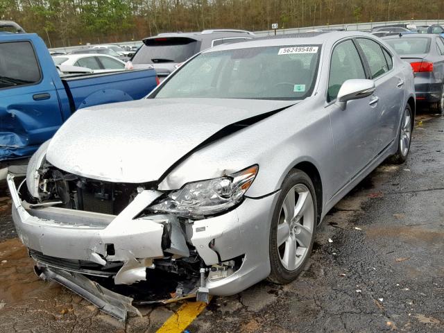 JTHBL5EF0C5111308 - 2012 LEXUS LS 460 SILVER photo 2