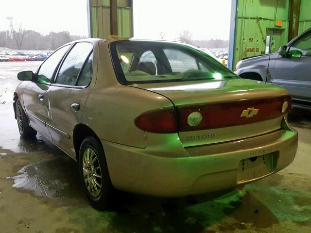 1G1JF52F947241370 - 2004 CHEVROLET CAVALIER L GOLD photo 3