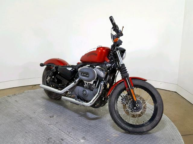 1HD1CZ314BC428657 - 2011 HARLEY-DAVIDSON XL1200 N RED photo 2