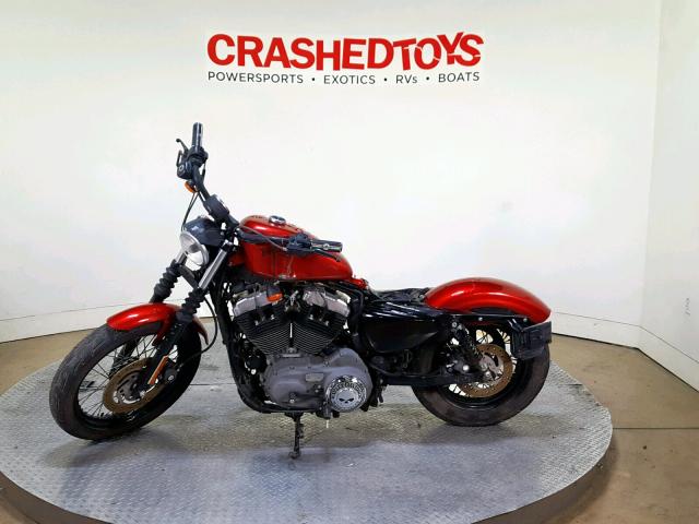 1HD1CZ314BC428657 - 2011 HARLEY-DAVIDSON XL1200 N RED photo 5