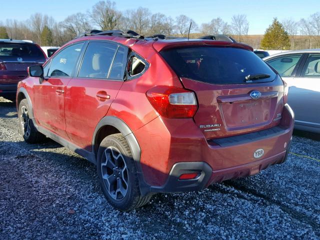 JF2GPACCXFG255679 - 2015 SUBARU XV CROSSTR MAROON photo 3