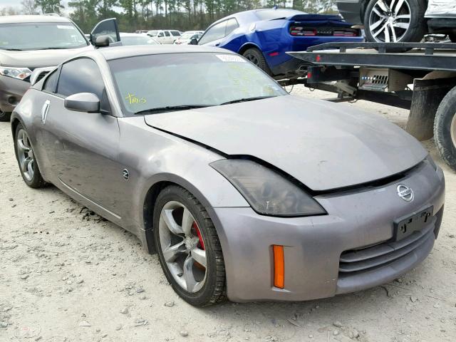 JN1BZ34DX7M503716 - 2007 NISSAN 350Z COUPE GRAY photo 1