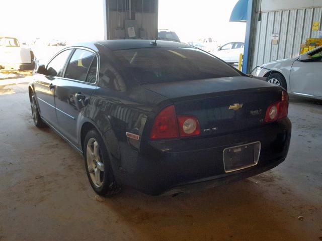 1G1ZG57B694159580 - 2009 CHEVROLET MALIBU LS Gris foto 3