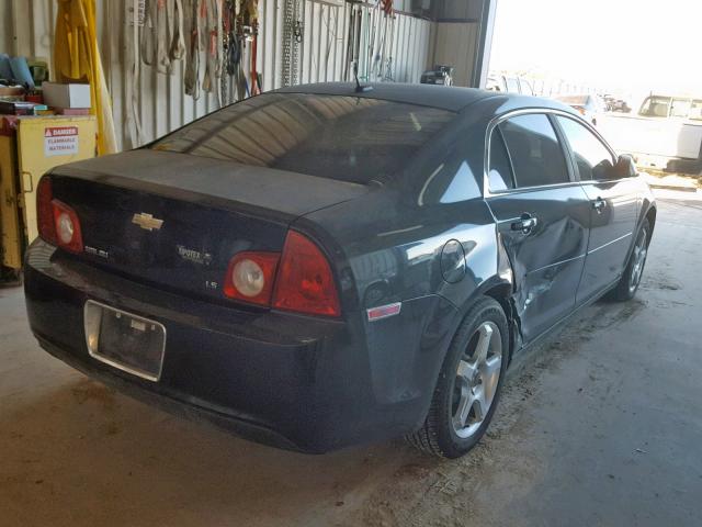 1G1ZG57B694159580 - 2009 CHEVROLET MALIBU LS Gris foto 4