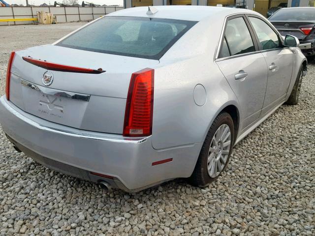 1G6DE5EG0A0132542 - 2010 CADILLAC CTS LUXURY SILVER photo 4