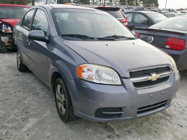 KL1TD5DEXBB182454 - 2011 CHEVROLET AVEO LS GRAY photo 1
