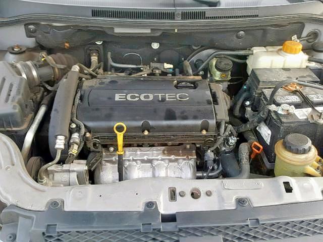 KL1TD5DEXBB182454 - 2011 CHEVROLET AVEO LS GRAY photo 7